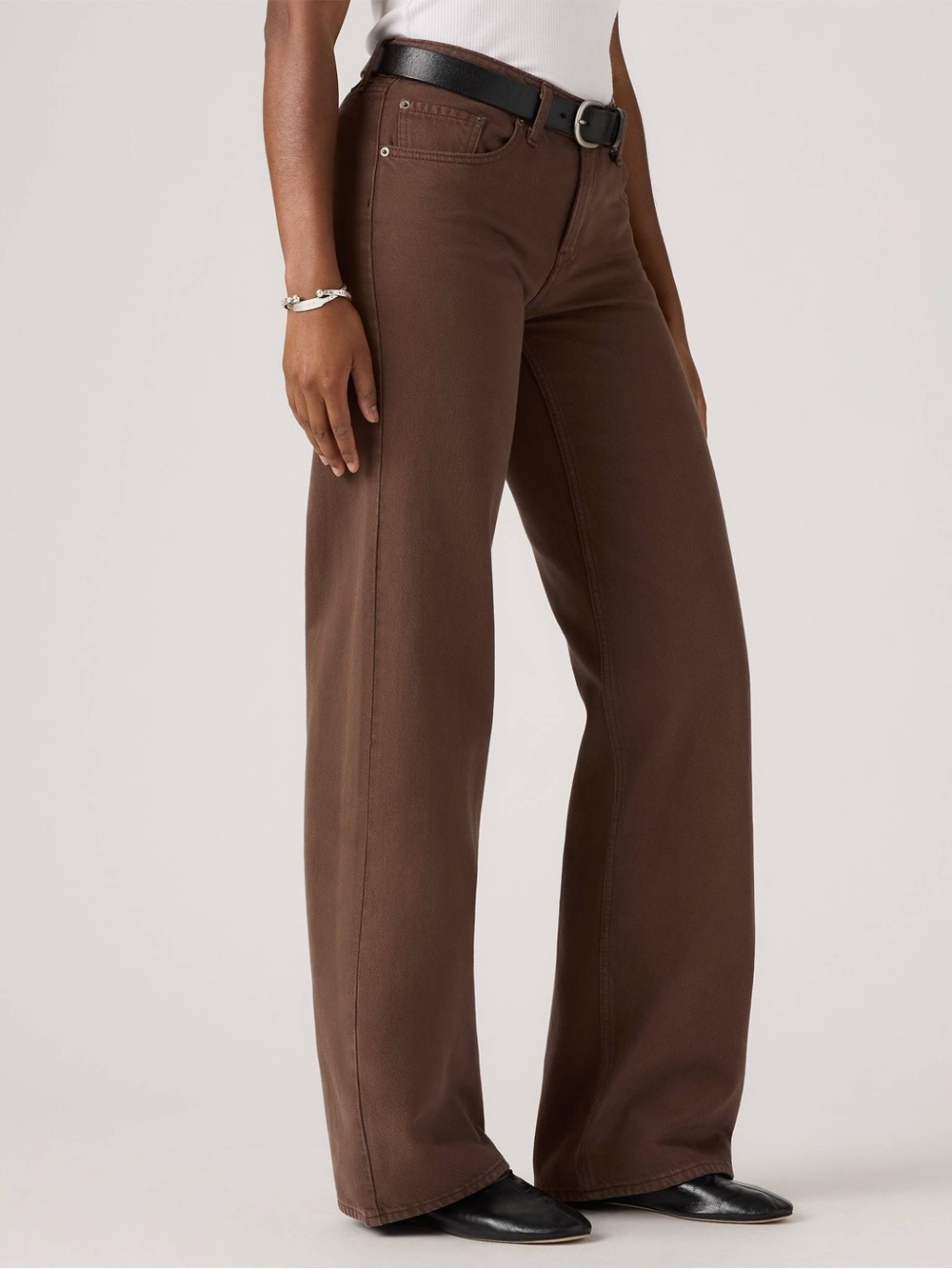 Levi’s Low Loose Jeans in Brown